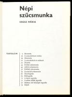 3 db népművészeti könyv - Magyar pásztorfaragások; Népi szűcsmunka; A magyar nép bútorai. Bp., Corvi...