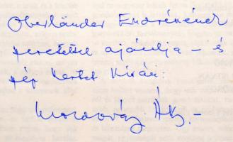 Moldoványi Ákos: "Kertész legyen, ki boldogságra vágyik!" DEDIKÁLT! Bp., 1986, Mezőgazdasá...