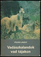 Földes László: Vadászkalandok vad tájakon. Bp.,1987., Népszava. Kiadói papírkötés, kissé kopott borítóval,