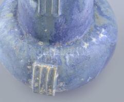 Retro kerámia váza. Jelzés nélkül. Kis mázhibával. 27 cm