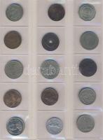 Jó világpénz tétel (487 db) régi és új, sok jobbal, rengeteg tengerentúllal!