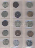 Jó világpénz tétel (487 db) régi és új, sok jobbal, rengeteg tengerentúllal!