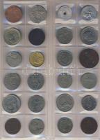 Jó világpénz tétel (487 db) régi és új, sok jobbal, rengeteg tengerentúllal!