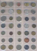 Jó világpénz tétel (487 db) régi és új, sok jobbal, rengeteg tengerentúllal!
