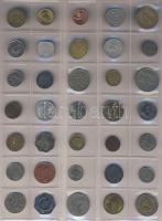 Jó világpénz tétel (487 db) régi és új, sok jobbal, rengeteg tengerentúllal!