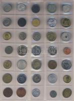Jó világpénz tétel (487 db) régi és új, sok jobbal, rengeteg tengerentúllal!