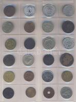 Jó világpénz tétel (487 db) régi és új, sok jobbal, rengeteg tengerentúllal!