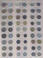 Jó világpénz tétel (487 db) régi és új, sok jobbal, rengeteg tengerentúllal!
