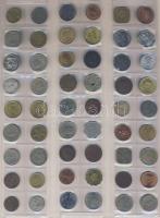 Jó világpénz tétel (487 db) régi és új, sok jobbal, rengeteg tengerentúllal!