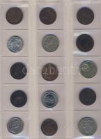 Jó világpénz tétel (487 db) régi és új, sok jobbal, rengeteg tengerentúllal!