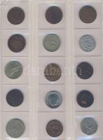 Jó világpénz tétel (487 db) régi és új, sok jobbal, rengeteg tengerentúllal!