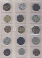 Jó világpénz tétel (487 db) régi és új, sok jobbal, rengeteg tengerentúllal!