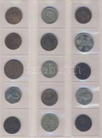Jó világpénz tétel (487 db) régi és új, sok jobbal, rengeteg tengerentúllal!