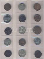 Jó világpénz tétel (487 db) régi és új, sok jobbal, rengeteg tengerentúllal!