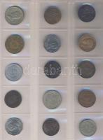 Jó világpénz tétel (487 db) régi és új, sok jobbal, rengeteg tengerentúllal!