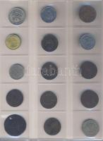 Jó világpénz tétel (487 db) régi és új, sok jobbal, rengeteg tengerentúllal!