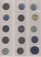 Jó világpénz tétel (487 db) régi és új, sok jobbal, rengeteg tengerentúllal!