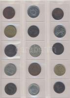 Jó világpénz tétel (487 db) régi és új, sok jobbal, rengeteg tengerentúllal!