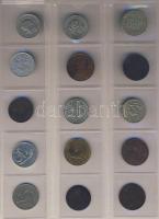 Jó világpénz tétel (487 db) régi és új, sok jobbal, rengeteg tengerentúllal!