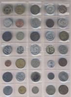 Jó világpénz tétel (487 db) régi és új, sok jobbal, rengeteg tengerentúllal!