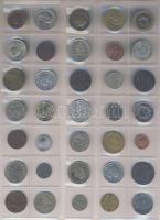 Jó világpénz tétel (487 db) régi és új, sok jobbal, rengeteg tengerentúllal!