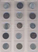 Jó világpénz tétel (487 db) régi és új, sok jobbal, rengeteg tengerentúllal!