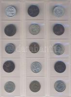 Jó világpénz tétel (487 db) régi és új, sok jobbal, rengeteg tengerentúllal!