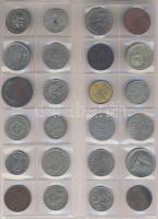 Jó világpénz tétel (487 db) régi és új, sok jobbal, rengeteg tengerentúllal!