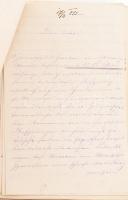 1875-1879 Székelyudvarhelyi patikus levelezése katonának bevonult fiával nagy solymosi Koncz Frigyes...