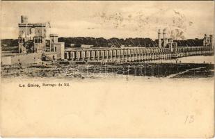 1903 Cairo, Caire; Barrage du Nil / dam (fl)
