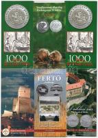 1998-2008. 15db (ebből 10xklf) vegyes, színes MNB tájékoztató