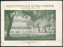 cca 1900 Kácstapolca Gyógyfürdő a Bükk-hegységben, képekkel illusztrált prospektus