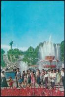 Gedő György olimpiai bajnok ökölvívó Phenjanból küldött autográf képeslap / Hungarian olympic champi...