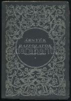 Kazinczy Ferenc: Árnyékrajzolatok. Rajzolta - - maga' kezével 1784-1814. Összeáll. és sajtó alá rendezte: Rexa Dezső. Bp., 1928, Kir. M. Egyetemi Nyomda. Kiadói papírkötés, sérült lapszélekkel, az első négy lap felvágatlan.