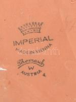 Imperial Thomasch bécsi kerámia fej, fali, jelzett, hibátlan, 24,5x15cm