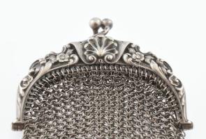 Ezüst (Ag) aprótartó, jelzett, 8x5cm, nettó: 28,8g