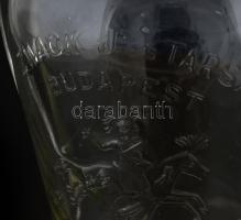 Zwack feliratos likőrős üveg, kis lepattanással 24 cm