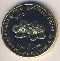 Szlovénia 2003. 50c próbaveret! T:1