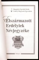 Elszármazott Erdélyiek Névjegyzéke. 3 kötet. Szerk.: Domokos István. Bp., 2003-2005, Hungária Ügyvit...