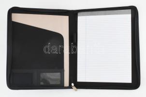 Műbőr irattartó mappa, jó állapotban, 33×26 cm