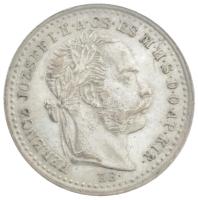 1870KB 10kr Ag "Váltó Pénz" T:1- Adamo M10.1