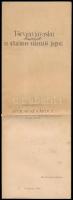 Baross János: Választójogunk nemzeti reformja. Bp., 1910., "Pátria", 69+1 p. Kiadói kissé ...