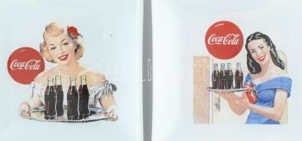 4db PinUp, Coca Cola tálka, üveg, 15x15cm