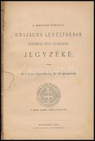 Sándor Imre: Czímerlevelek. I. füzet. (1551-1629.) Gyüjtötte - -. Kolozsvár, 1910., "Genalogiai...