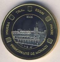 Monaco 2005. 1€ próbaveret! T:1