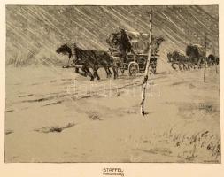 Kutzer, Ernst: Komor és derűs képek a világháborúból, hadsegítő célok javára, 24 db képpel