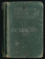 1916 A Pátria Irod. Vállalat zsebnaptára, feljegyzésekkel, csendőrzászlóalj bélyegzéssel