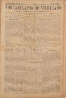 1904 Nógrádi Lapok és Honti Híradó. XXXII. teljes évfolyam., 1904. január 6-december 25. [Egybekötve...