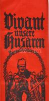 1914-1915 "Vivant unsere Husaren, Offizielles Band für das rote Kreuz, das Kriegshilfsbüro, das...