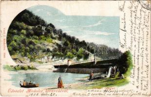 1903 Miskolc, Hámori tó. Verő J. kiadása (EK)